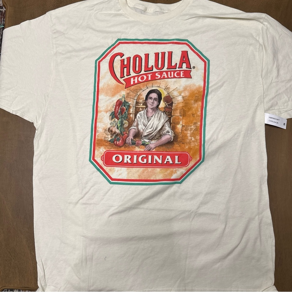 Cholula Original Graphic Short-Sleeve Tee - White